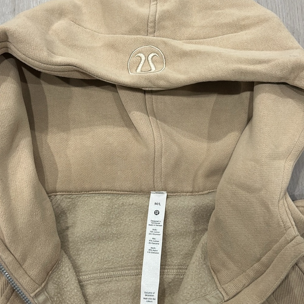Lululemon Scuba Oversized 1/2 Zip Hoodie - Picture 6 of 6